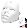 Duroecsain copertura facciale a luce rossa, maschera facciale a LED | 7-1 colori maschera per la cura della pelle del viso | Maschera portatile ricaricabile a luce rossa a LED, copertura facciale per