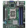 Asrock W680D4ID-2T/G5/X550 scheda madre Intel W680 LGA 1700 mini ITX [W680D4ID-2T/G5/X550]