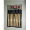 BRIXO Sgorbie Legno Scalpelli 8 Pezzi