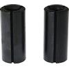RLECS 2pcs 1/2 Pollice a 1/4 di Pollice Bit Shank Riduzione Manicotto Strumenti per la Lavorazione Del Legno Engaving Macchina