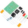 BAZEITFLOW Kit Elettronica Diy Ne555 Multivibratore Astabile Per Formazione Saldatura, Progetto Timer 555 Doppio Lampeggiatore Led, Scheda Circuito Pratico Da 3 Pezzi Per Studenti e Appassionati