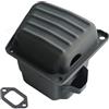 UYTGFO Adatto for MS660 066 650 640 Kit tubo di scarico marmitta for motosega(Style two)