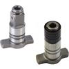 Wodsty 2 adattatori esagonali da 1/4 di pollice per chiave elettrica brushless, cuscinetto a sfera caricato a molla, cambio rapido per mandrino da 1/2 , accessori per albero chiave in metallo