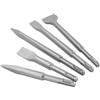 kewing 5 Pezzi Trapano a Scalpello Set - Incrinarsi Muro/Piastrella/Calcestruzzo SDS Plus Picche/Punta Scalpello per Elettrico Rotante Martello