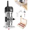 Naqqios Palm router, router di lavorazione del legno Electric 40000 RPM Laminato