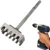Generic Perforatrice per alloggiamenti elettrici, accessorio di perforazione per prese - perforatrice quadrata portatile per metallo e legno