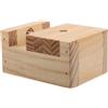 AKOOSY Morsa da Banco in Legno per Incisione Doppia Testa Morsetto Mini Portatile per Intaglio su Legno e Sigilli Utensile Versatile per Artigianato e Lavorazione Manuale