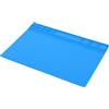 Fafeicy Tappetino di Riparazione Elettronica Tollerante Al Calore in Silicone, Saldatura a Tolleranza Ad Alta Temperatura con Posizionamento Digitale Magnetico (blu scuro)
