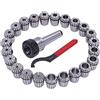 panfudongk Set di pinze di serraggio ad alta precisione, 23 pezzi, fresatura CNC, precisione 0,02 mm