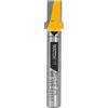 Microjig MatchFit 1/4 Relief Bit (1/4 Shank), Straight Grooving Router Bit for Dovetail Tracks, ‎MB-025-025ST, Yellow