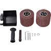BAFOVY Accessorio per Lucidatrice per Lucidatura 1200 W 110 V, Design della Maniglia, Impugnatura Morbida e Confortevole Smeriglio, Materiale in Acciaio Inossidabile per Legno