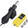 CCZRD Pistola Termica Da 750 W Con Display Digitale, Stazione Di Saldatura For Micro Rilavorazione, Ad Aria Calda For Strumento Riparazione Della, Asciugacapelli Riscaldamento rapido(8858 KIT8)
