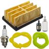 GTWSQQ Kit candela filtro aria carburante for motoseghe H=usqvarna 261 262 268 272 394 272XP 394XP EPA 262XP 262XPH Parte 503447203