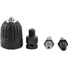 Orton Convertitore per Mandrino Autoserrante Preciso da 0,8-10 Mm 3/8 Pollici - Adattatore per Cambio Rapido Filettatura 24UNF Presa Codolo Esagonale SDS-Plus