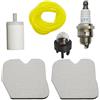 DORFEY Kit tubo gas filtro aria carburante adatto for HUS 240 236 235 240E 236E 235E for motosega J-0-n-s-e-r-e-d CS2234 CS2238 GZ380 for Poulan 545061801
