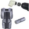 Generic Strumento per la creazione di filettature,Strumento idraulico per infilare tubi | Infilatore per tubi interni ergonomico, produttore di filettature da 1/2 pollici | Strumento di filettatura per pl