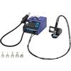 NIGORIY Stazioni di saldatura ad aria calda 780 W, stazione di post-elaborazione 3 in 1 Soldering Station 28 l/min, pistola ad aria stagno 200 - 480 °C, saldatore con 5 punte di saldatura