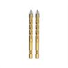 cskky Punta for trapano for piastrelle, vetro, cemento, calcestruzzo, metallo, marmo, speciale punta for in lega a quattro taglienti ad alta durezza, foratura a secco da 5 a 12 mm .oth