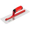 Goldblatt Cazzuola per finitura in acciaio inox rosso, 30,5 x 10,2 cm, professionale per cartongesso, con manico morbido, gambo in magnesio leggero, cazzuola per intonacatura per cartongesso,