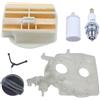 pljYocdO Kit di manutenzione della candela adatto for motosega H445 450 445E 450E