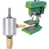 Fdit Adattatore per Trapano Dell'ugello Water Adattatore Efficiente Connettore in Acciaio di Tungsteno per Apri del Foro, 6x6, per Esercitazioni (#1)