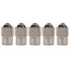 NiuLumea 5pcs M8 x 075mm In Lega di Zinco Trapano Mandrino Dado, Accessori Utensili Rotanti Elettrici Grinders