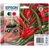Epson Cartuccia per stampante EPSON 503 502 Binoculars C13T09Q64010, Ciano, Magenta, Giallo, Nero, Confezione da 4, 14,5 ml