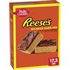 Betty Crocker REESE'S - Burro di arachidi No Bake Bars Mix con glassa al cioccolato al latte Hershey, 500 ml