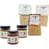 Sicilia Bedda - Tris Pasta Siciliana - Busiata Trapanese Lunga, Busiata Trapenese Corta, Anelletti Palermitani - Con 3 Pesti Tipici