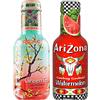 Zeus Party ARIZONA Tè Verde alla Pesca e Miele + Succo di Anguria 500 ml Rinfrescanti Ipocaloriche ed Energizzanti (2)