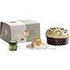 Amanti taste and passion Panettone Artigianale Oro Verde | Vaso Crema al Pistacchio Spalmabile | Ricoperto con Cioccolato Bianco | Spalmino Omaggio | 1Kg | Dolce Natale | Siciliano