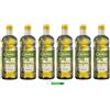 Beni Culinari 6 x Carapelli Frantoliva olio d'oliva/olio di oliva 1 litro + Beni Culinari portachiavi 0