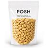 POSH noci di terra arrostite senza sale e olio naturale senza ciotola vegan snack noccioli di arachidi 1 kg