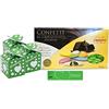 chance SCATOLINE PORTACONFETTI CUBETTO FIOCCO 25 PZ + 1KG CONFETTI + BIGLIETTINI (PROMESSA 81642)
