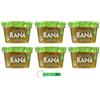 Beni Culinari 6x Giovanni Rana Pesto al Basilico Genovese DOP Senza Aglio, Salsa Fresca al Pesto di Basilico Genovese DOP Senza Aglio 140g + Beni Culinari Portachiavi 0