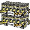 Generico Lemonsoda ZERO Limonata Originale Italiana, Lemon Soda con Limoni Siciliani Senza Zuccheri 330ml (EDIZIONE 2025) [MAXI PACK con 48 Lattine]