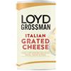Premier Foods Loyd Grossman Italiano Grattugiato Formaggio 80g