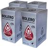 Generico SET 96 BOLERO DA 3 GRAMMI Cherry Preparato istantaneo polvere solubile in bustine Sticks per Bevande con Stevia e Vitamina C e Senza Zucchero ideale per fitness e diete