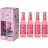 AmaGin Kit Cortese Pink Lady - Gin 500ml Con Confezione + 4 Toniche Cortese Pink Lady al Pompelmo Rosa - Da Distillazione Uve Corvina e Rondinella (Amarone DOCG) - 40% Vol - Made in Italy