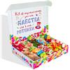American Uncle Wunnie box - Regalo per maestra - Scatola di caramelle gommose miste da 1kg, Idea regalo maestra