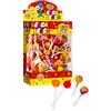 Casa del Dolce Magic Lollies Chupas, Lecca Lecca Gusto Arancia e Fragola, Box da 200 Pezzi, Incartati Singolarmente, Made in Italy, Senza Glutine, Senza Lattosio