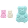 Generico Marshmallow Orsetti Morbidi zuccherati disponibili in tre colori Senza Glutine per Compleanni,Battesimi,Nascite e Eventi 900g (Azzurro)