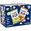 SkinnyPop Sacchetti per popcorn, snack cheddar bianchi originali e senza latticini, 18 ct