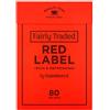 Sainsbury's Red Label Back Tea 80 Teabags Fairtrade Tea from England