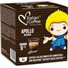 ITALIAN COFFEE FOR ESPRESSO LOVERS Italian Coffee 90 Capsule Caffè, Apollo Intenso, Compatibile con Nescafé Dolce Gusto