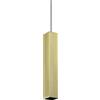 Ideal Lux LOOK SQUARE SOSPENSIONE 1 LUCE ATTACCO GU10 D.6X40CM OTTONE