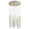 Ideal Lux LOOK DROP LED SMD OSRAM SOSPENSIONE 31W On-Off 3100 lm 3000 K OTTONE D.65CM