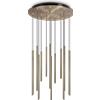 Ideal Lux LOOK DROP LED SMD SOSPENSIONE 19W On-Off 1750 lm 2700 K OTTONE D.50CM