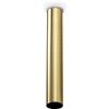 Ideal Lux LOOK ROUND LAMPADA DA SOFFITTO 1 LUCE ATTACCO GU10 LAMPADINA INCLUSA D.6X40CM OTTONE