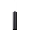 Ideal Lux LOOK ROUND SOSPENSIONE 1 LUCE ATTACCO GU10 NERO D.6X25CM